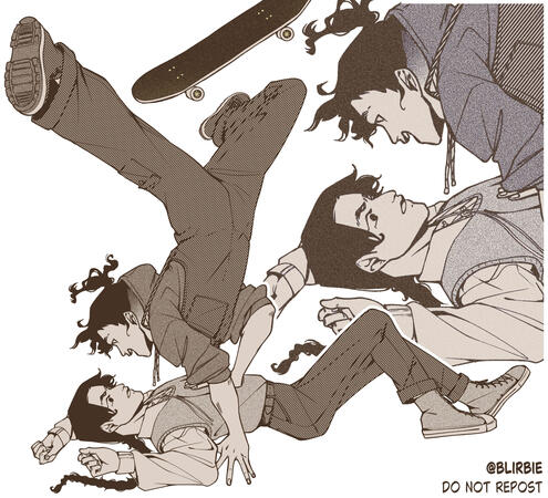 local class clown knocks over the hall monitor