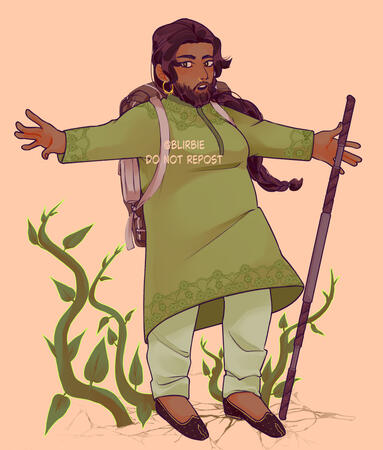 Ganaswari (she/her) OC Commission